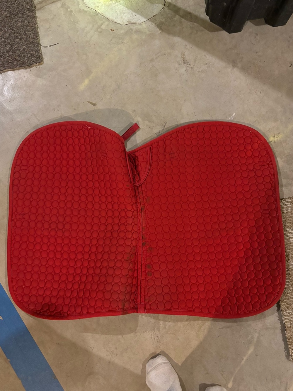 SmartPak Saddle Pad - Red - Picture 3 of 4
